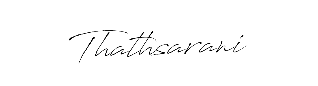 Design your own signature with our free online signature maker. With this signature software, you can create a handwritten (Antro_Vectra) signature for name Thathsarani. Thathsarani signature style 6 images and pictures png