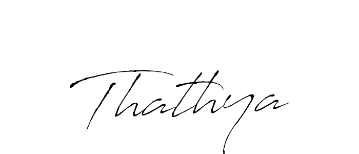 Make a beautiful signature design for name Thathya. With this signature (Antro_Vectra) style, you can create a handwritten signature for free. Thathya signature style 6 images and pictures png