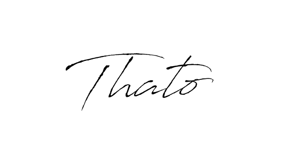 You should practise on your own different ways (Antro_Vectra) to write your name (Thato ) in signature. don't let someone else do it for you. Thato  signature style 6 images and pictures png