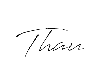 Thau stylish signature style. Best Handwritten Sign (Antro_Vectra) for my name. Handwritten Signature Collection Ideas for my name Thau. Thau signature style 6 images and pictures png