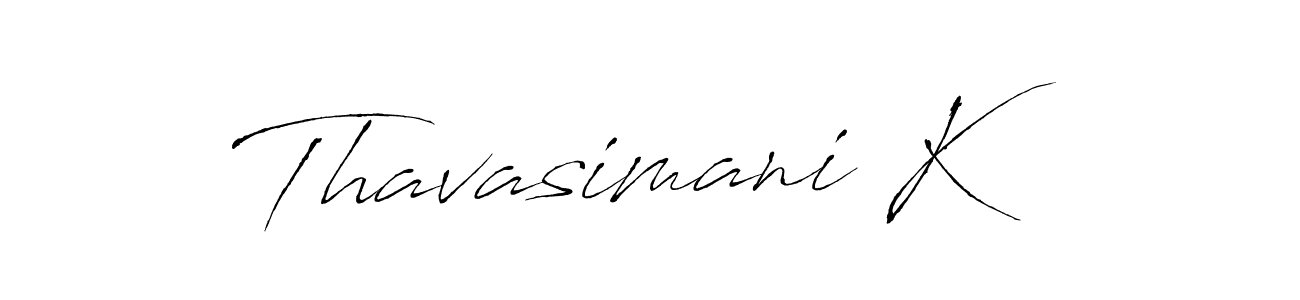 if you are searching for the best signature style for your name Thavasimani K. so please give up your signature search. here we have designed multiple signature styles  using Antro_Vectra. Thavasimani K signature style 6 images and pictures png