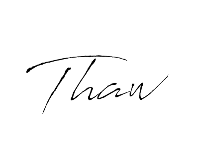 Make a beautiful signature design for name Thaw. Use this online signature maker to create a handwritten signature for free. Thaw signature style 6 images and pictures png