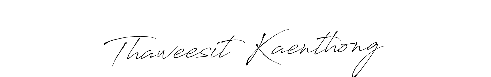Thaweesit Kaenthong stylish signature style. Best Handwritten Sign (Antro_Vectra) for my name. Handwritten Signature Collection Ideas for my name Thaweesit Kaenthong. Thaweesit Kaenthong signature style 6 images and pictures png