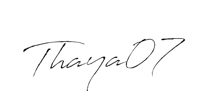 See photos of Thaya07 official signature by Spectra . Check more albums & portfolios. Read reviews & check more about Antro_Vectra font. Thaya07 signature style 6 images and pictures png