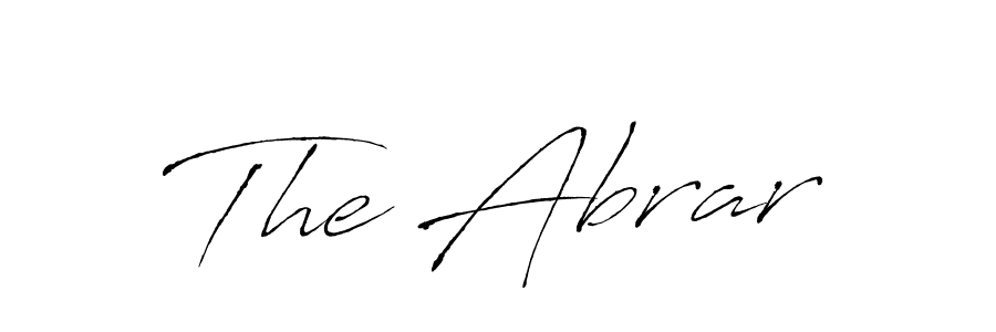 Once you've used our free online signature maker to create your best signature Antro_Vectra style, it's time to enjoy all of the benefits that The Abrar name signing documents. The Abrar signature style 6 images and pictures png