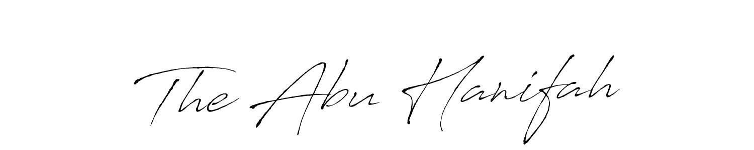 How to make The Abu Hanifah signature? Antro_Vectra is a professional autograph style. Create handwritten signature for The Abu Hanifah name. The Abu Hanifah signature style 6 images and pictures png