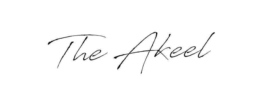 Once you've used our free online signature maker to create your best signature Antro_Vectra style, it's time to enjoy all of the benefits that The Akeel name signing documents. The Akeel signature style 6 images and pictures png