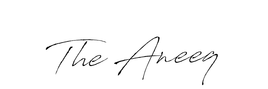 The best way (Antro_Vectra) to make a short signature is to pick only two or three words in your name. The name The Aneeq include a total of six letters. For converting this name. The Aneeq signature style 6 images and pictures png
