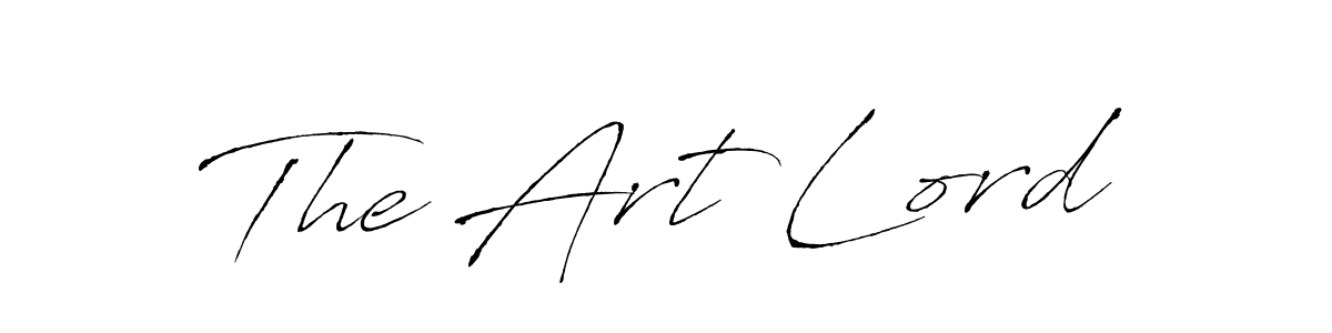 The Art Lord stylish signature style. Best Handwritten Sign (Antro_Vectra) for my name. Handwritten Signature Collection Ideas for my name The Art Lord. The Art Lord signature style 6 images and pictures png