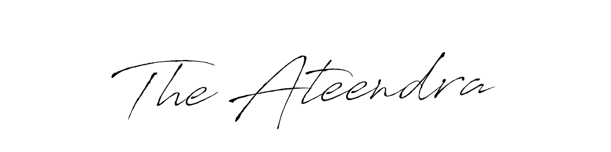 Create a beautiful signature design for name The Ateendra. With this signature (Antro_Vectra) fonts, you can make a handwritten signature for free. The Ateendra signature style 6 images and pictures png