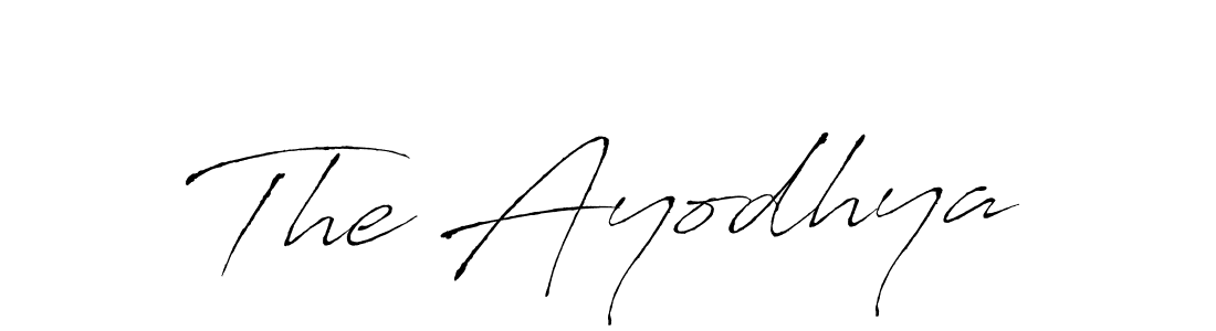 Here are the top 10 professional signature styles for the name The Ayodhya. These are the best autograph styles you can use for your name. The Ayodhya signature style 6 images and pictures png