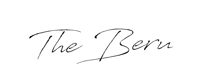 Once you've used our free online signature maker to create your best signature Antro_Vectra style, it's time to enjoy all of the benefits that The Beru name signing documents. The Beru signature style 6 images and pictures png
