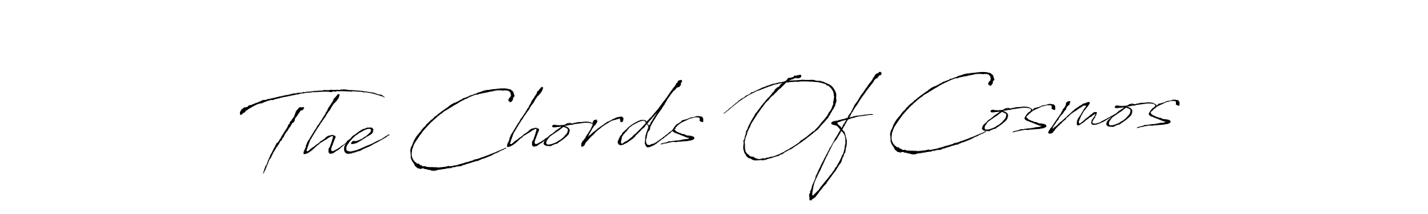 The Chords Of Cosmos stylish signature style. Best Handwritten Sign (Antro_Vectra) for my name. Handwritten Signature Collection Ideas for my name The Chords Of Cosmos. The Chords Of Cosmos signature style 6 images and pictures png