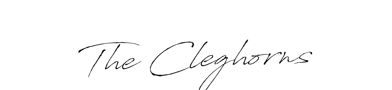 How to make The Cleghorns signature? Antro_Vectra is a professional autograph style. Create handwritten signature for The Cleghorns name. The Cleghorns signature style 6 images and pictures png