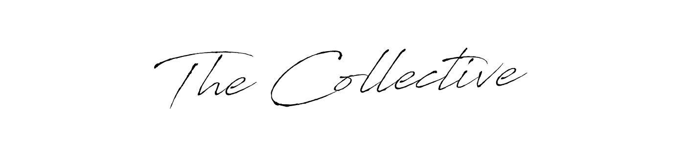 How to make The Collective signature? Antro_Vectra is a professional autograph style. Create handwritten signature for The Collective name. The Collective signature style 6 images and pictures png