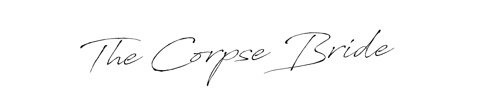 It looks lik you need a new signature style for name The Corpse Bride. Design unique handwritten (Antro_Vectra) signature with our free signature maker in just a few clicks. The Corpse Bride signature style 6 images and pictures png