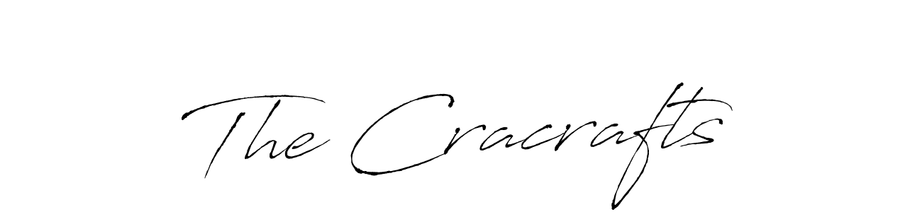 It looks lik you need a new signature style for name The Cracrafts. Design unique handwritten (Antro_Vectra) signature with our free signature maker in just a few clicks. The Cracrafts signature style 6 images and pictures png