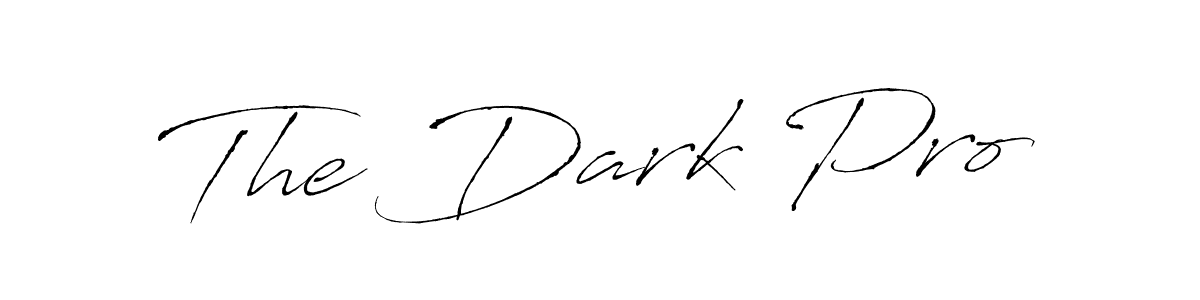 Also You can easily find your signature by using the search form. We will create The Dark Pro name handwritten signature images for you free of cost using Antro_Vectra sign style. The Dark Pro signature style 6 images and pictures png