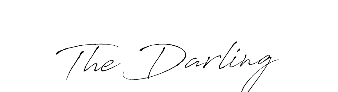 Create a beautiful signature design for name The Darling. With this signature (Antro_Vectra) fonts, you can make a handwritten signature for free. The Darling signature style 6 images and pictures png