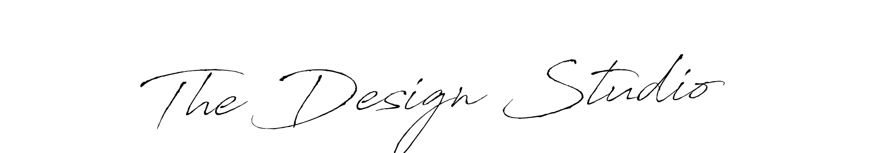 Once you've used our free online signature maker to create your best signature Antro_Vectra style, it's time to enjoy all of the benefits that The Design Studio name signing documents. The Design Studio signature style 6 images and pictures png