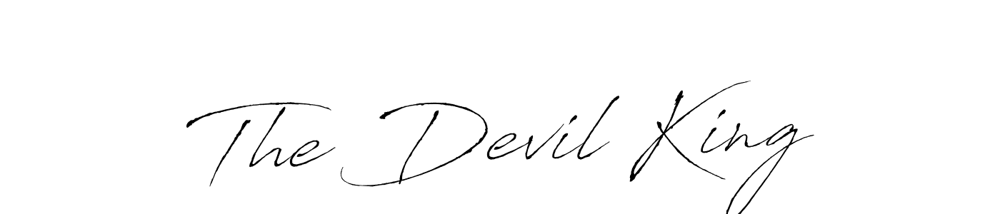 You should practise on your own different ways (Antro_Vectra) to write your name (The Devil King) in signature. don't let someone else do it for you. The Devil King signature style 6 images and pictures png