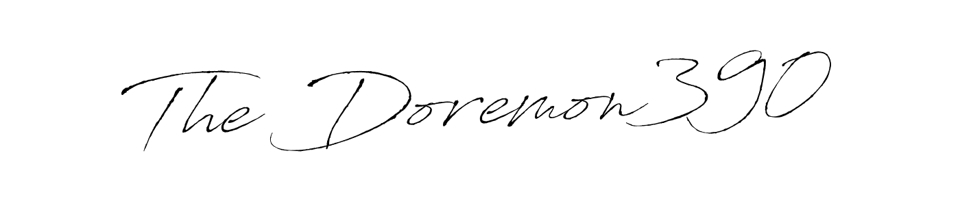 Make a beautiful signature design for name The Doremon390. With this signature (Antro_Vectra) style, you can create a handwritten signature for free. The Doremon390 signature style 6 images and pictures png