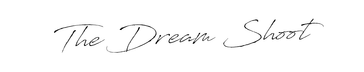 How to Draw The Dream Shoot signature style? Antro_Vectra is a latest design signature styles for name The Dream Shoot. The Dream Shoot signature style 6 images and pictures png