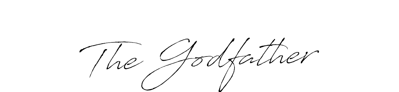 The Godfather stylish signature style. Best Handwritten Sign (Antro_Vectra) for my name. Handwritten Signature Collection Ideas for my name The Godfather. The Godfather signature style 6 images and pictures png