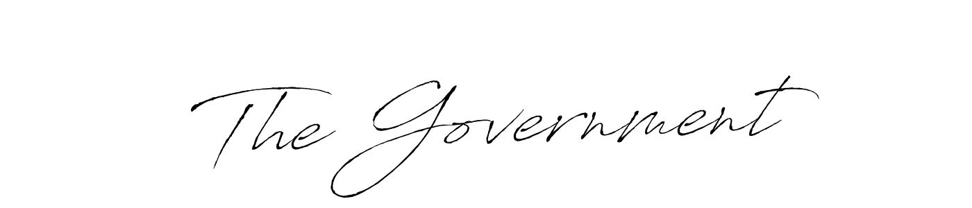 It looks lik you need a new signature style for name The Government. Design unique handwritten (Antro_Vectra) signature with our free signature maker in just a few clicks. The Government signature style 6 images and pictures png