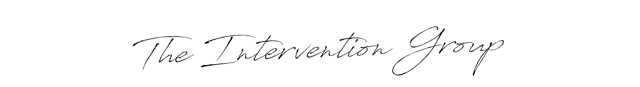 if you are searching for the best signature style for your name The Intervention Group. so please give up your signature search. here we have designed multiple signature styles  using Antro_Vectra. The Intervention Group signature style 6 images and pictures png