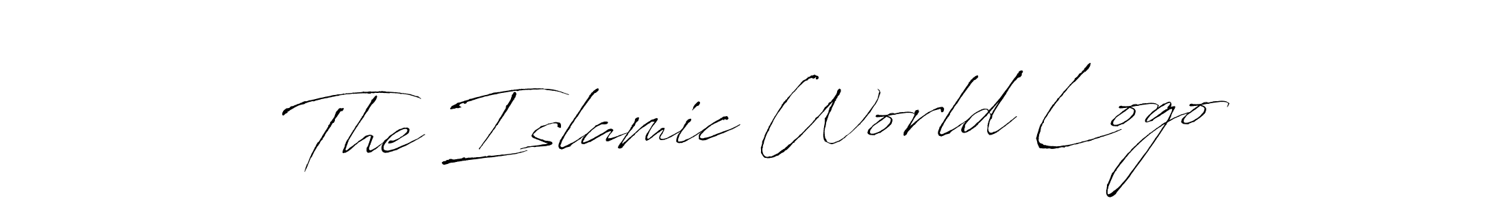 The best way (Antro_Vectra) to make a short signature is to pick only two or three words in your name. The name The Islamic World Logo include a total of six letters. For converting this name. The Islamic World Logo signature style 6 images and pictures png