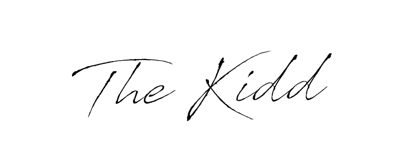 Use a signature maker to create a handwritten signature online. With this signature software, you can design (Antro_Vectra) your own signature for name The Kidd. The Kidd signature style 6 images and pictures png