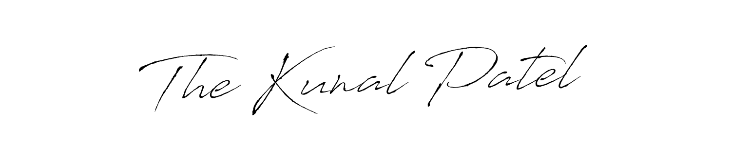 You should practise on your own different ways (Antro_Vectra) to write your name (The Kunal Patel) in signature. don't let someone else do it for you. The Kunal Patel signature style 6 images and pictures png