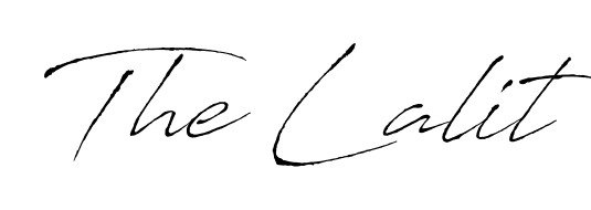 Achieve flawless digital penmanship with The Lalit name in Antro_Vectra font. The perfect tool for creating online signatures. The Lalit signature style 6 images and pictures png