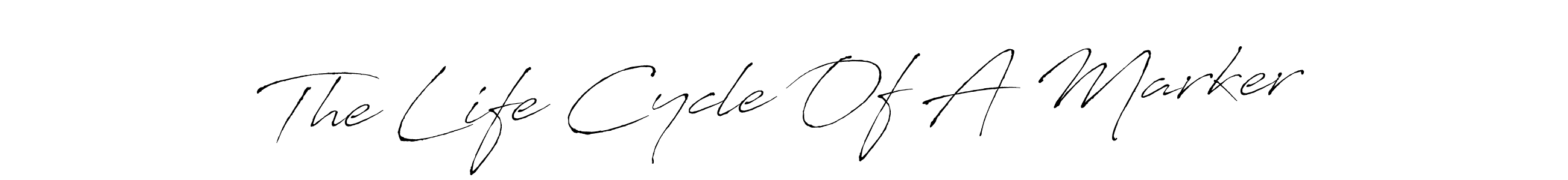 Make a beautiful signature design for name The Life Cycle Of A Marker. With this signature (Antro_Vectra) style, you can create a handwritten signature for free. The Life Cycle Of A Marker signature style 6 images and pictures png
