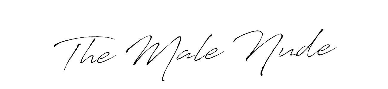 Make a beautiful signature design for name The Male Nude. Use this online signature maker to create a handwritten signature for free. The Male Nude signature style 6 images and pictures png