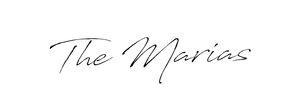 The best way (Antro_Vectra) to make a short signature is to pick only two or three words in your name. The name The Marias include a total of six letters. For converting this name. The Marias signature style 6 images and pictures png