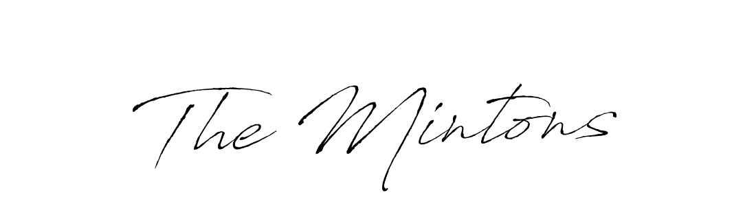 Once you've used our free online signature maker to create your best signature Antro_Vectra style, it's time to enjoy all of the benefits that The Mintons name signing documents. The Mintons signature style 6 images and pictures png