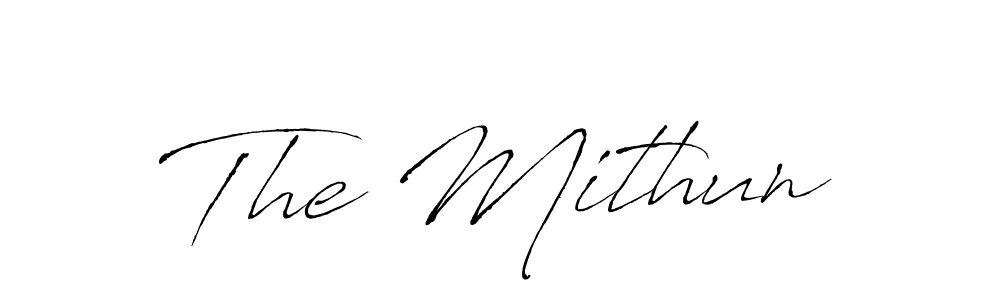 Antro_Vectra is a professional signature style that is perfect for those who want to add a touch of class to their signature. It is also a great choice for those who want to make their signature more unique. Get The Mithun name to fancy signature for free. The Mithun signature style 6 images and pictures png