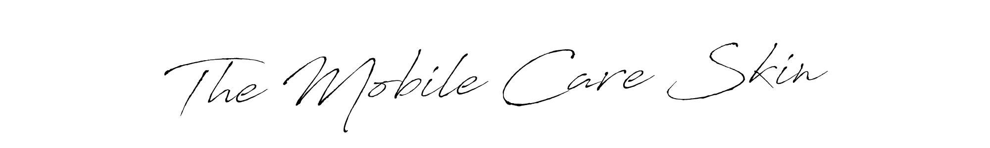 Once you've used our free online signature maker to create your best signature Antro_Vectra style, it's time to enjoy all of the benefits that The Mobile Care Skin name signing documents. The Mobile Care Skin signature style 6 images and pictures png