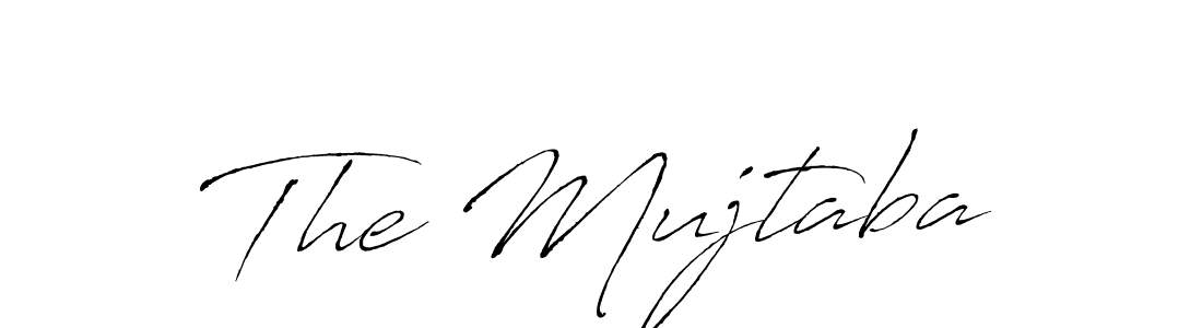 How to make The Mujtaba signature? Antro_Vectra is a professional autograph style. Create handwritten signature for The Mujtaba name. The Mujtaba signature style 6 images and pictures png