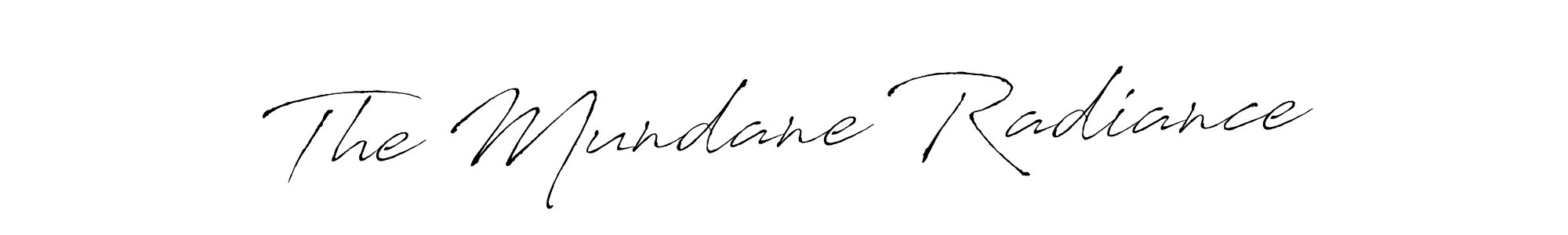 This is the best signature style for the The Mundane Radiance name. Also you like these signature font (Antro_Vectra). Mix name signature. The Mundane Radiance signature style 6 images and pictures png