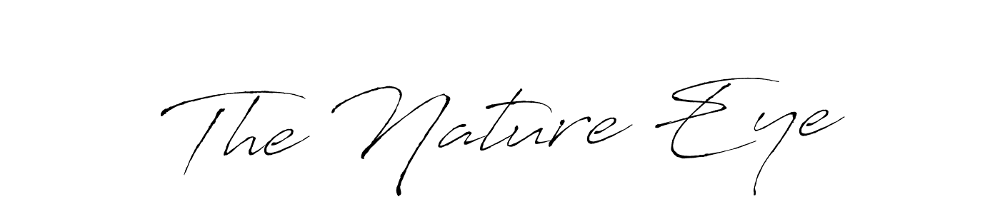 Design your own signature with our free online signature maker. With this signature software, you can create a handwritten (Antro_Vectra) signature for name The Nature Eye. The Nature Eye signature style 6 images and pictures png