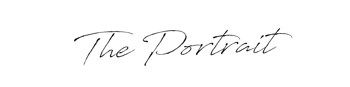 This is the best signature style for the The Portrait name. Also you like these signature font (Antro_Vectra). Mix name signature. The Portrait signature style 6 images and pictures png