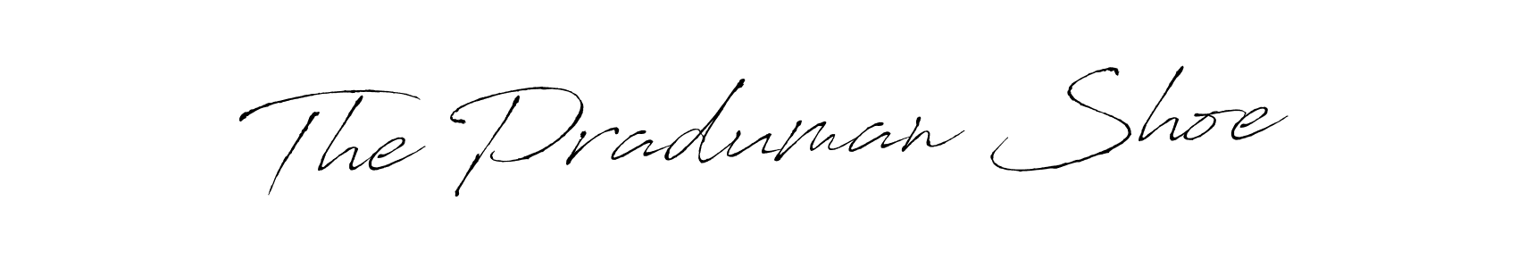 Here are the top 10 professional signature styles for the name The Praduman Shoe. These are the best autograph styles you can use for your name. The Praduman Shoe signature style 6 images and pictures png