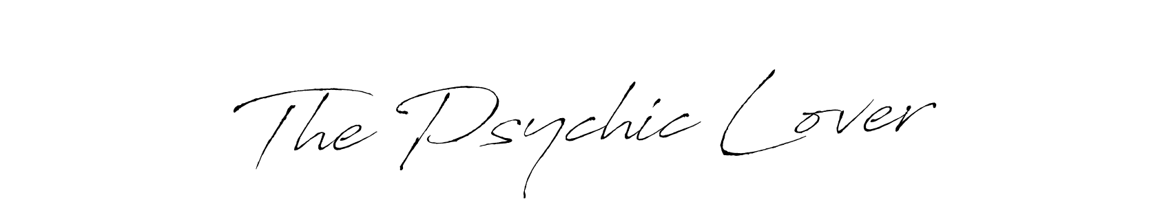 The best way (Antro_Vectra) to make a short signature is to pick only two or three words in your name. The name The Psychic Lover include a total of six letters. For converting this name. The Psychic Lover signature style 6 images and pictures png