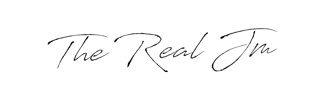 How to make The Real Jm name signature. Use Antro_Vectra style for creating short signs online. This is the latest handwritten sign. The Real Jm signature style 6 images and pictures png