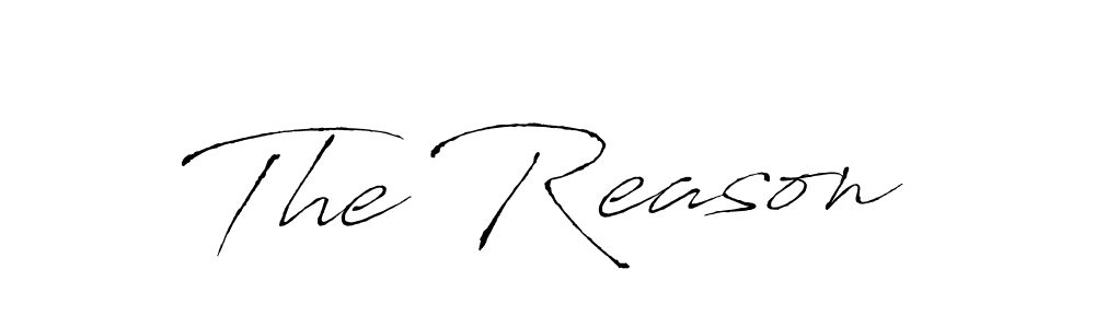 How to make The Reason signature? Antro_Vectra is a professional autograph style. Create handwritten signature for The Reason name. The Reason signature style 6 images and pictures png