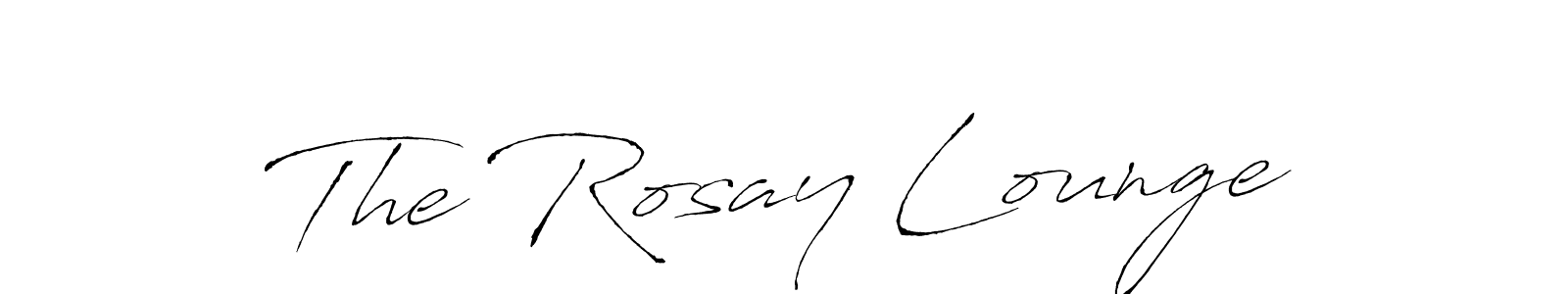 Use a signature maker to create a handwritten signature online. With this signature software, you can design (Antro_Vectra) your own signature for name The Rosay Lounge. The Rosay Lounge signature style 6 images and pictures png