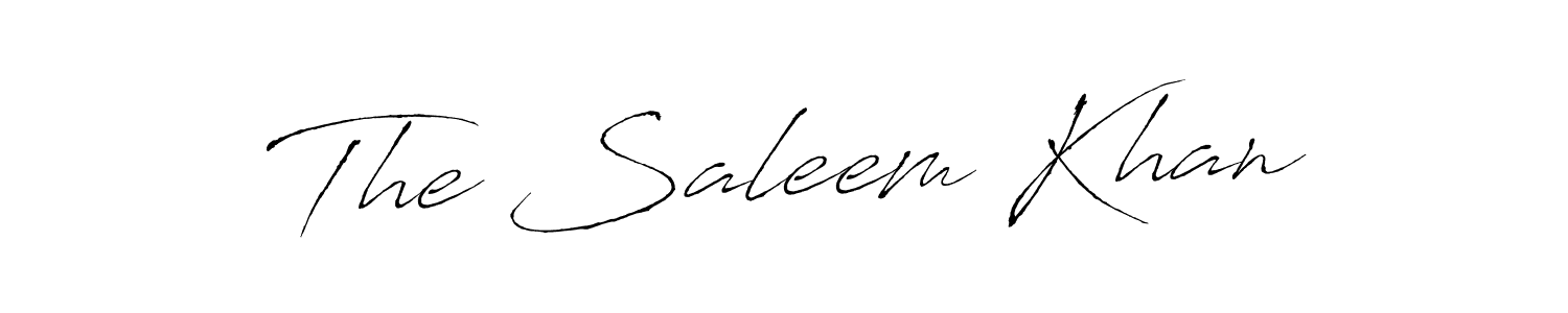 Antro_Vectra is a professional signature style that is perfect for those who want to add a touch of class to their signature. It is also a great choice for those who want to make their signature more unique. Get The Saleem Khan name to fancy signature for free. The Saleem Khan signature style 6 images and pictures png